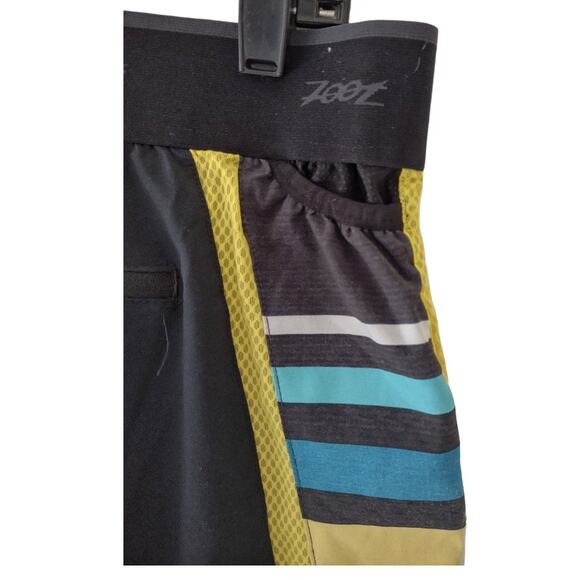 ZOOT Black Athletic Running Shorts Workout Gym Active Wear Size XL Casual - Picture 4 of 10